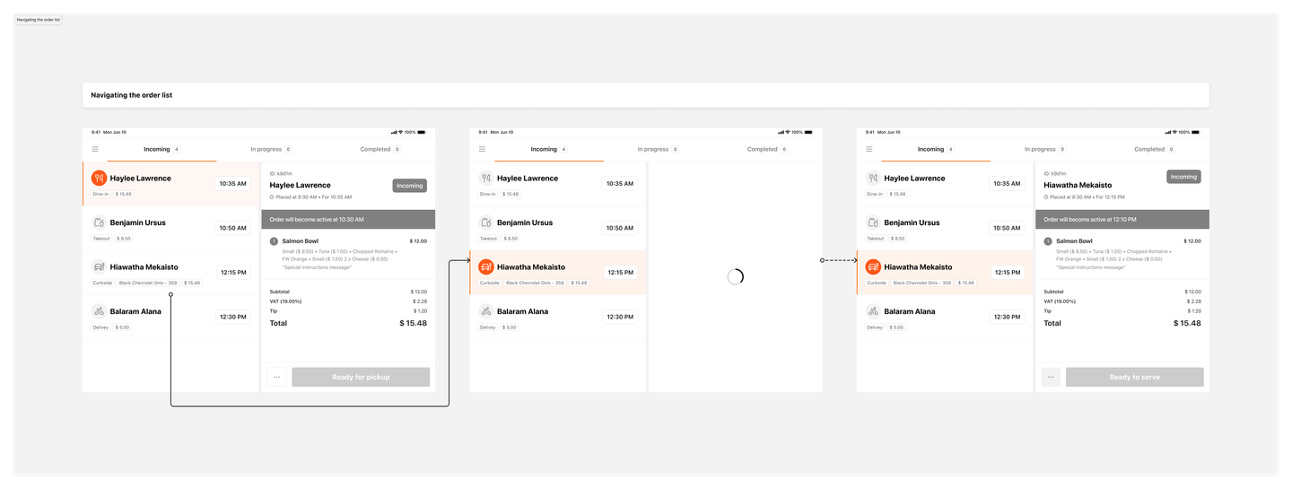 How to Use the Orders Section in the Ordering Pilot App