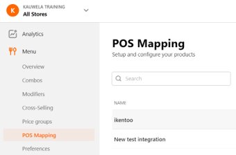 Multi-Chains Menu transition to Brand Menu Guide