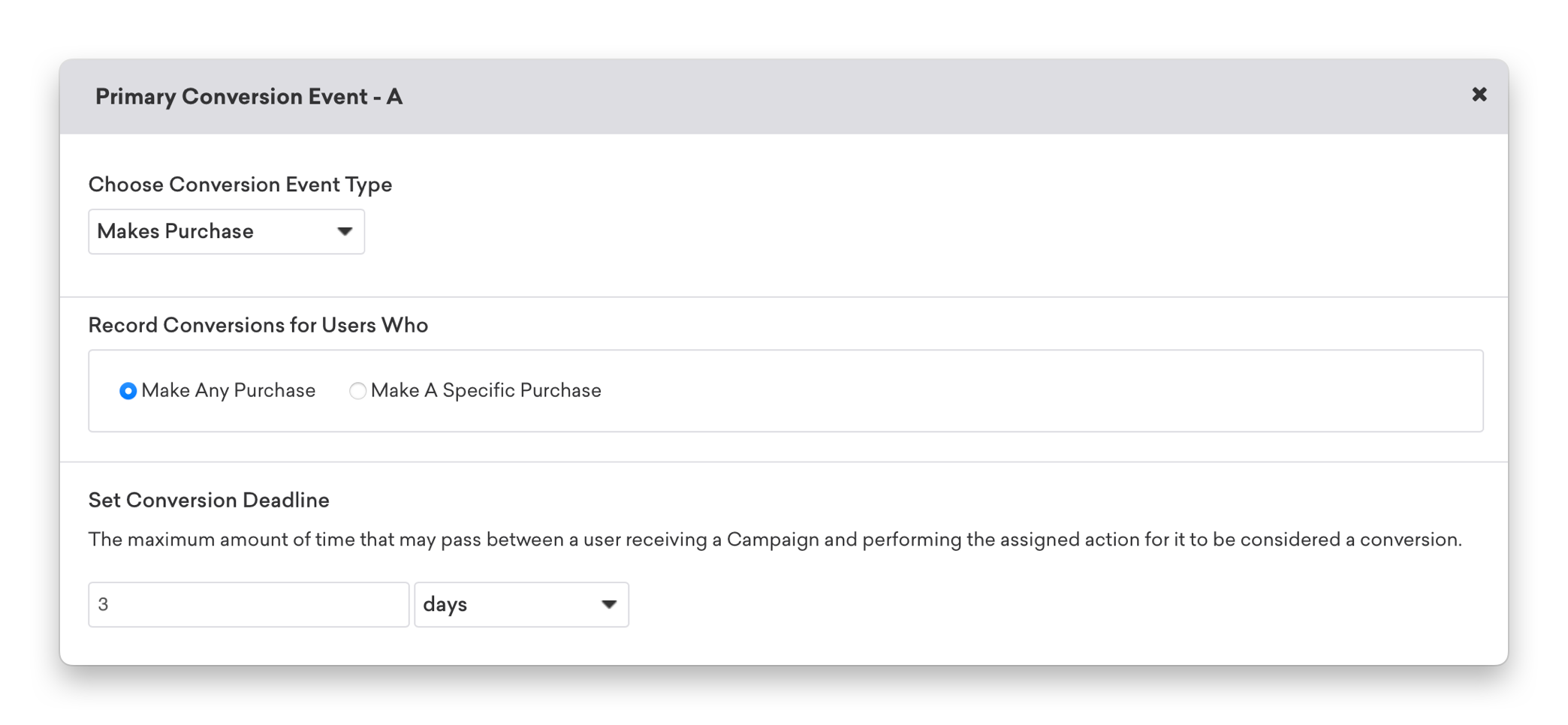 Use Case: Retargeting Lapsed Users