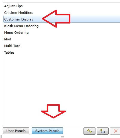 How do I setup graphical customer display features in PAR POS?