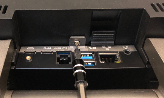 How do I remove or replace the compute module on the Helix terminal?