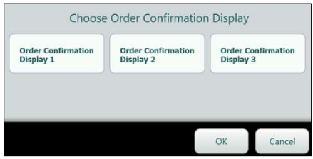 How do I configure PAR POS to prompt for order confirmation display ...